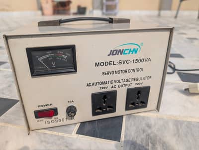 Chinese Survo Stabilizer New Condition 1500watt