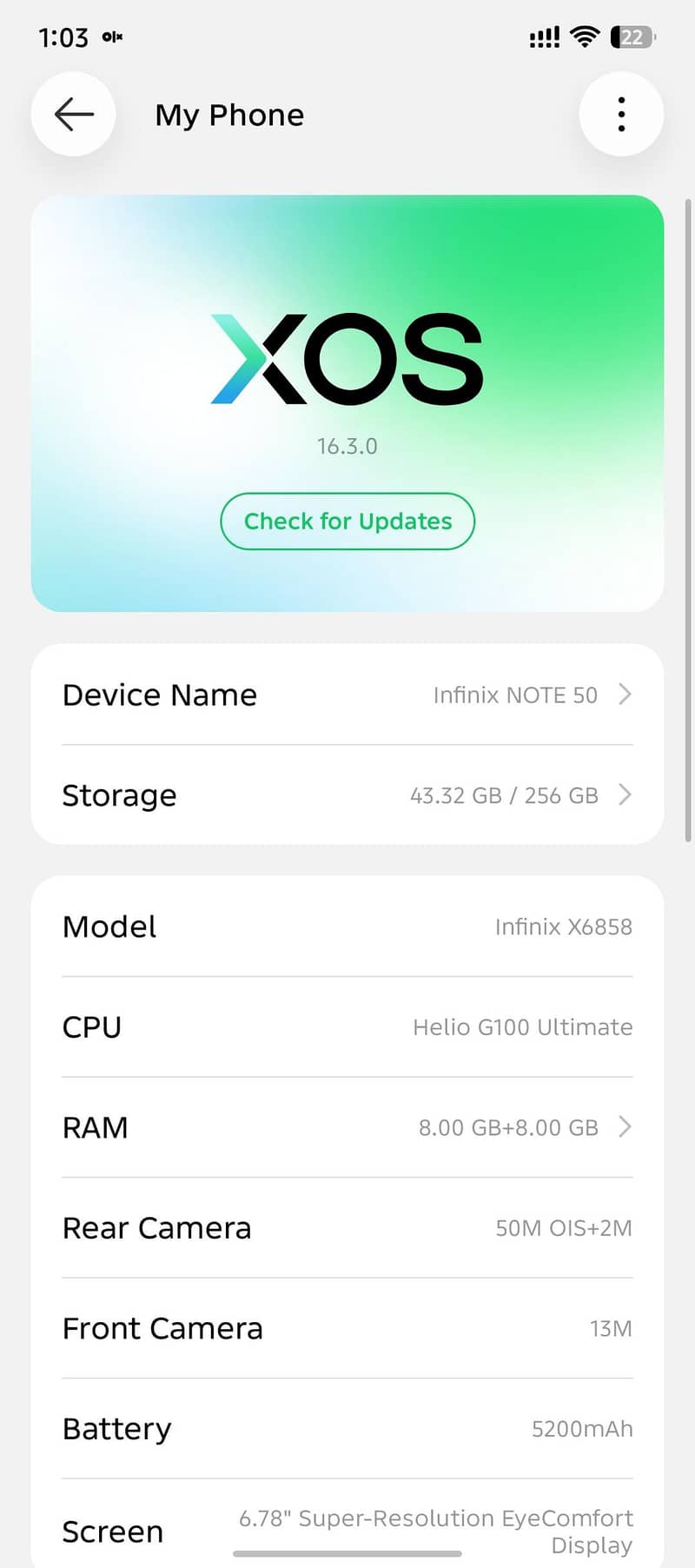 Infinix Note 50 0