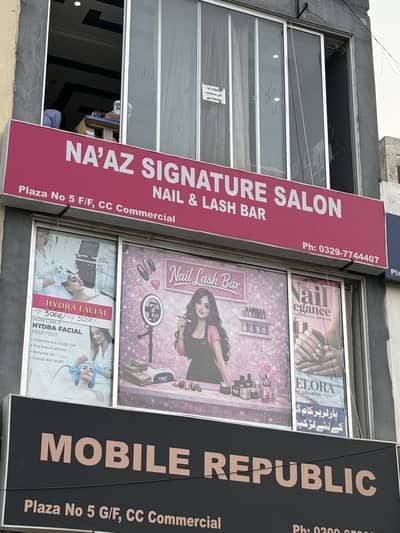 Beauty Salon for Sale – Fully Set Up in Bahria Town Lahore