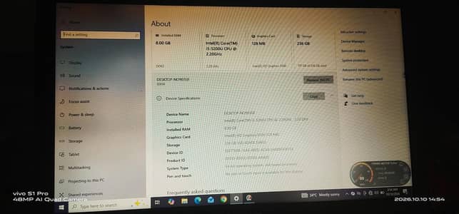 laptop Lenovo 15 5th generation