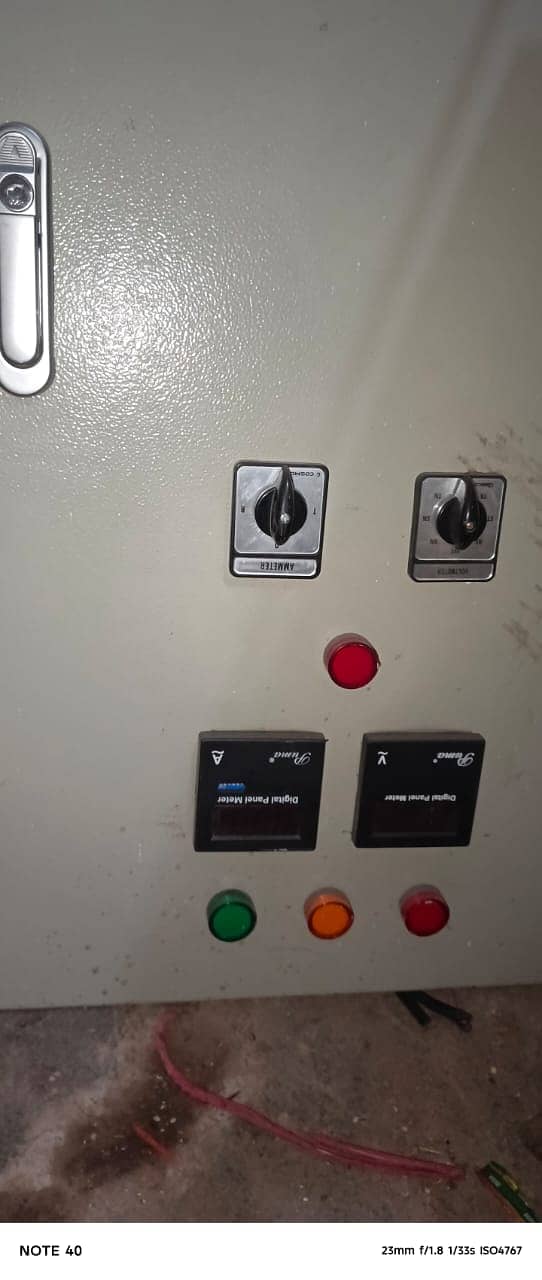 Electric 3 phase panel 4