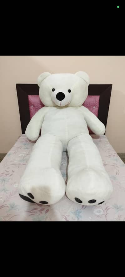 PREMIUM 6 FT TEDDY BEAR (CREAM COLOR)