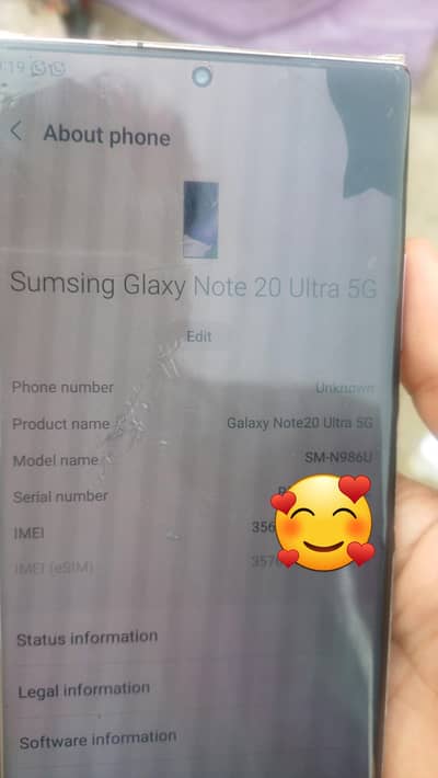 Samsung Mobile Note 20 Ultra
