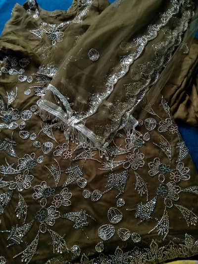 Fancy Party Wear Suit For Girls - Medium Size - New Unused