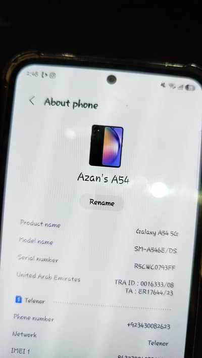 Samsung A54 5G