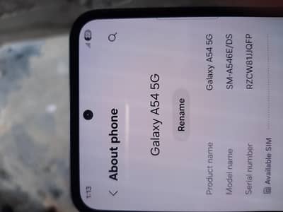 Samsung Mobile A54 5G