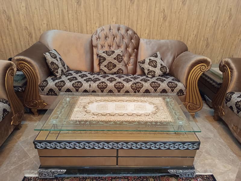 Luxury sofa set 4
