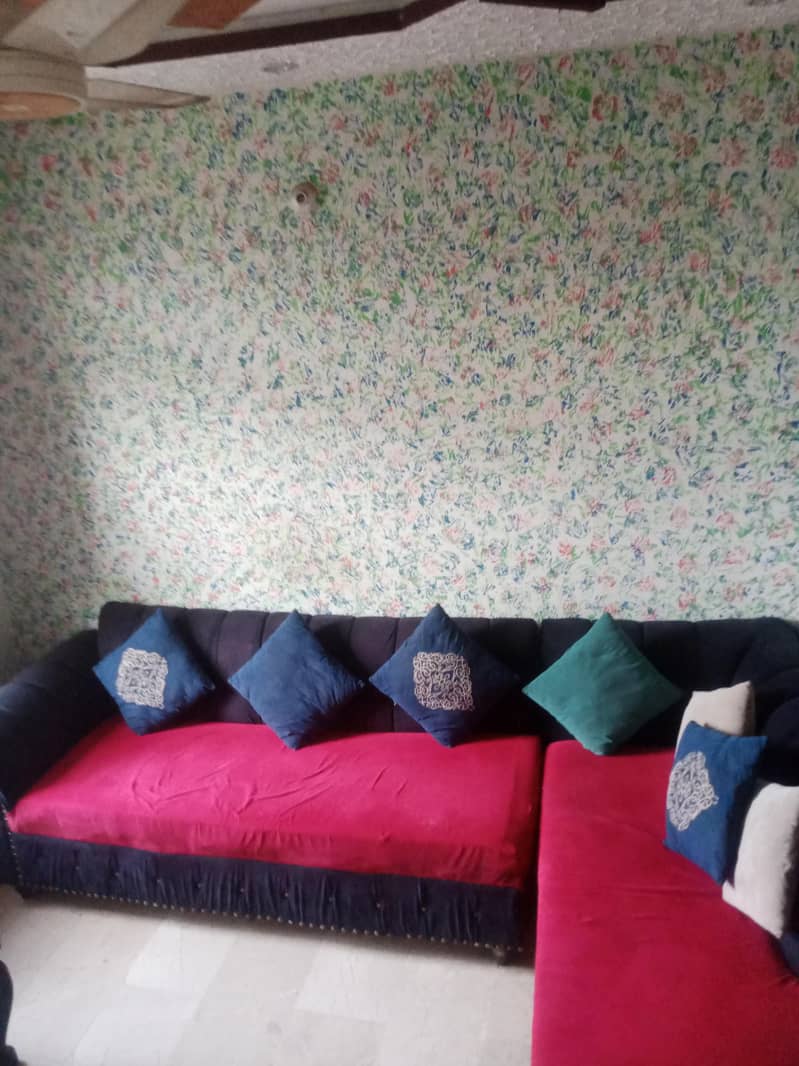 comfortable L shape sofa 2