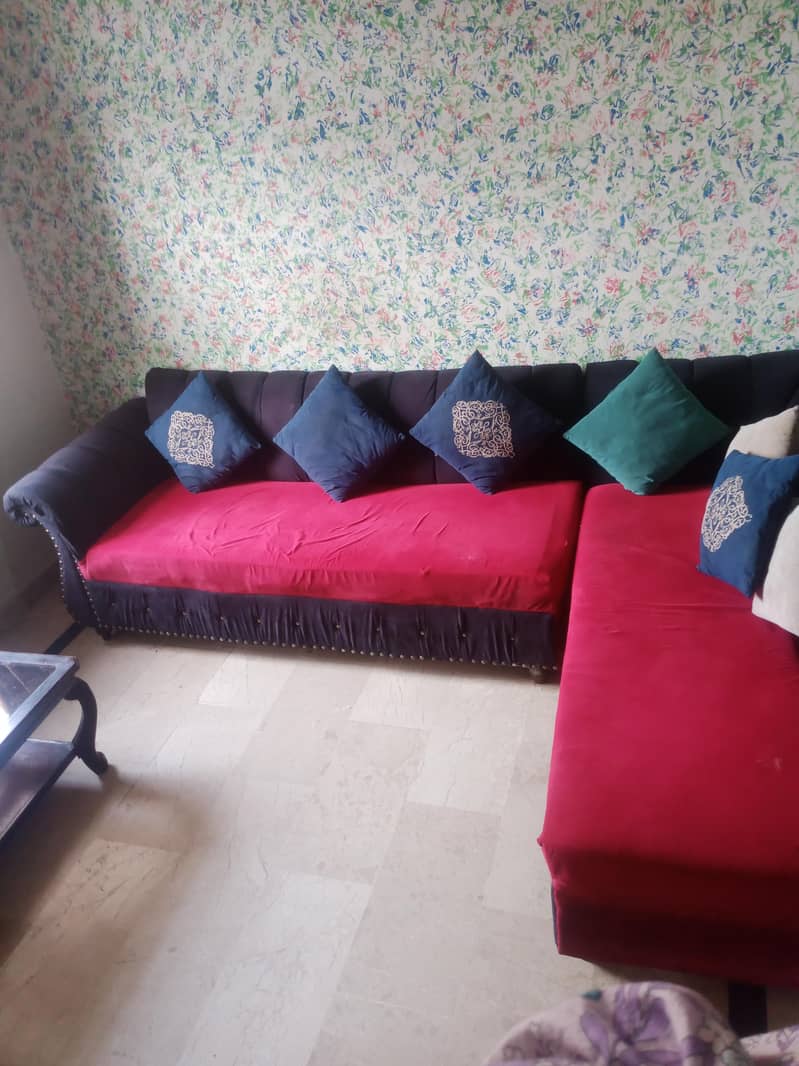 comfortable L shape sofa 3