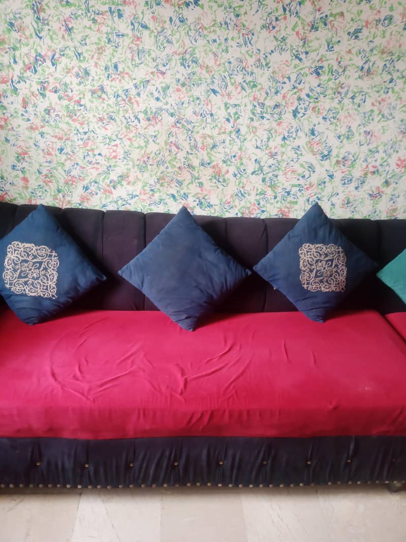 comfortable L shape sofa 4