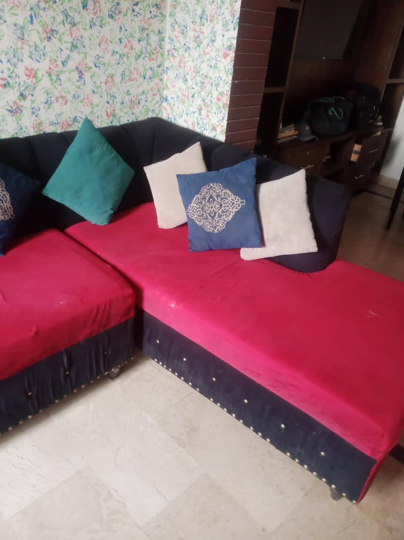 comfortable L shape sofa 5