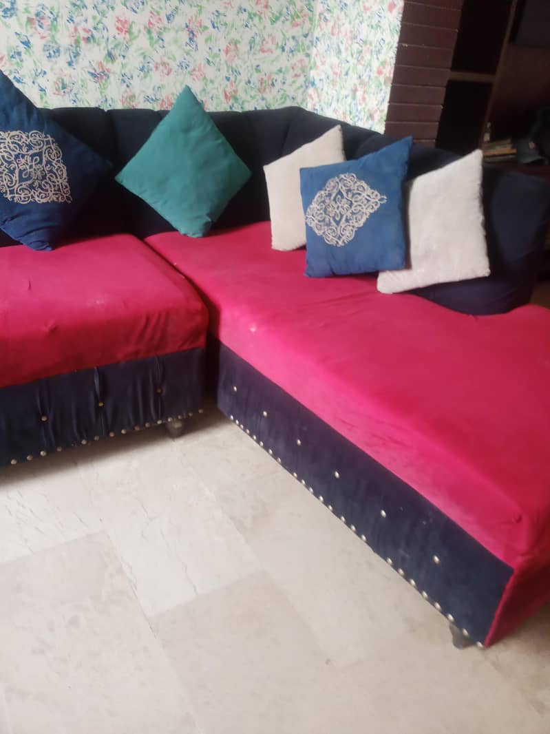 comfortable L shape sofa 8