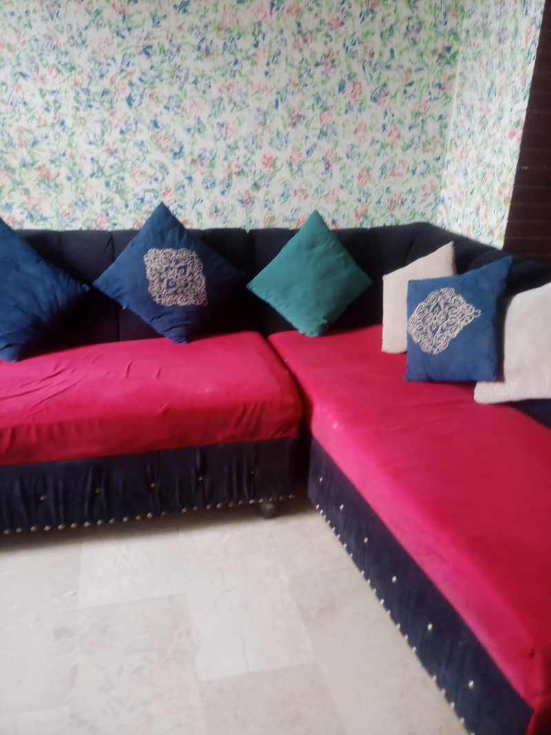 comfortable L shape sofa 10