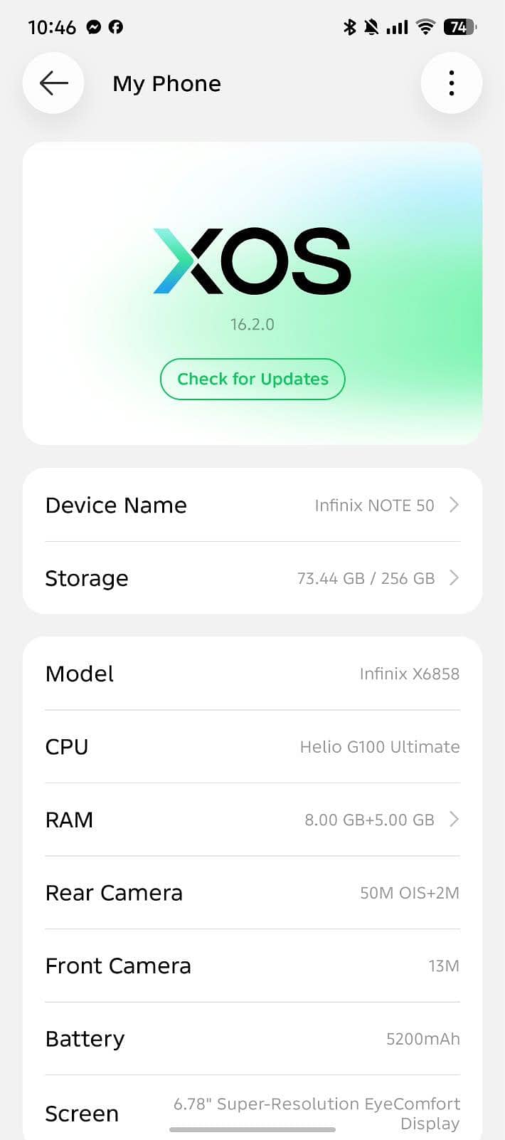 Infinix Note 50 6
