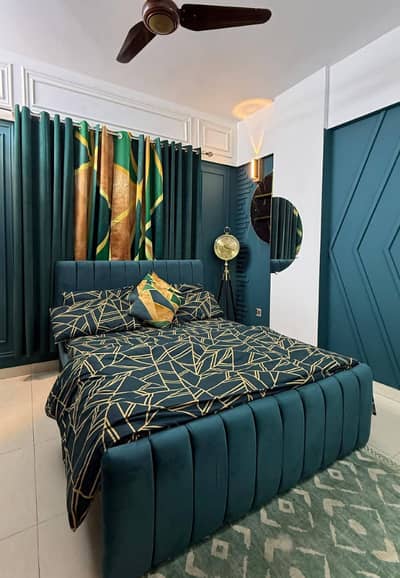 Daily Basis Apartment & Rooms Per day Perweek Short stay Available in E-11 Islamabad