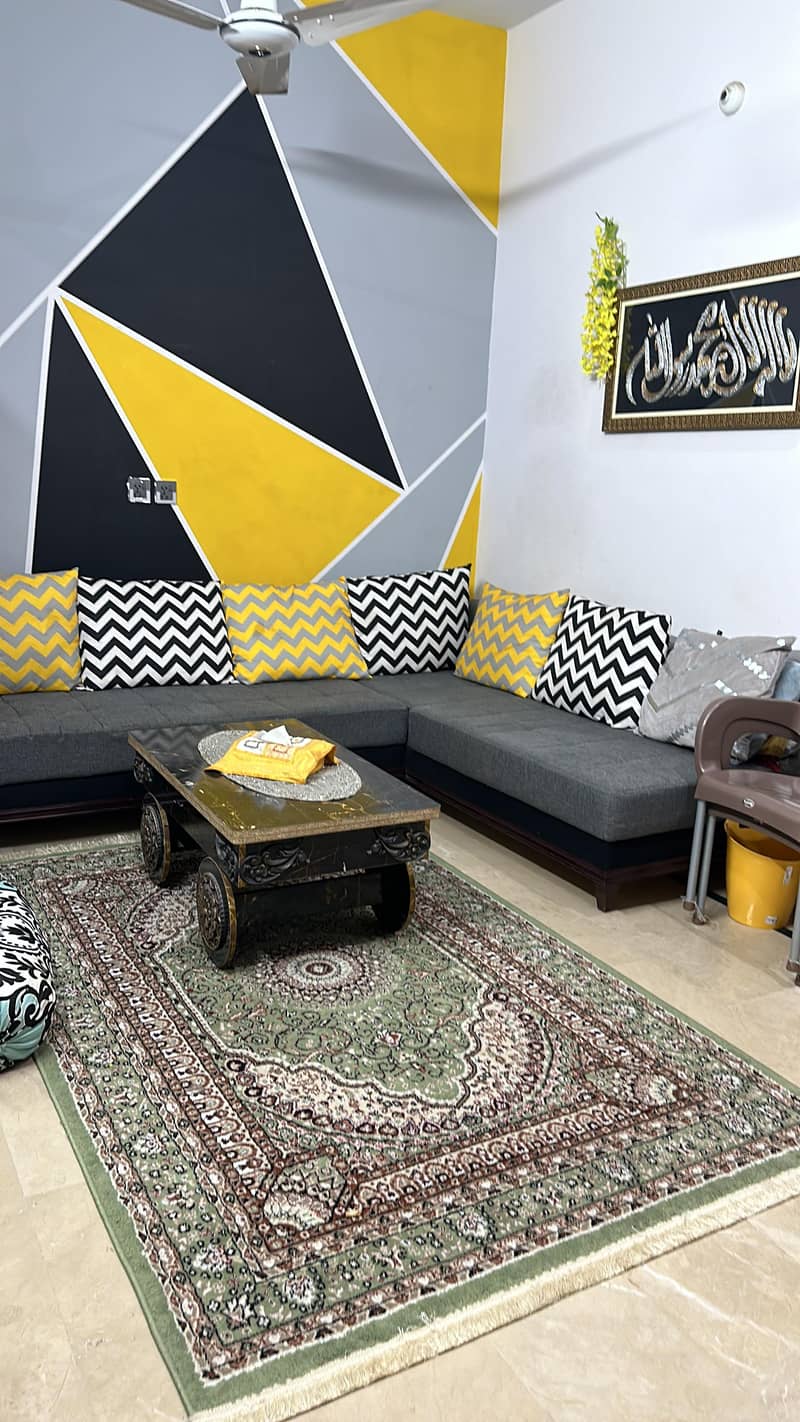 bed set / study table / L shape sofa 3