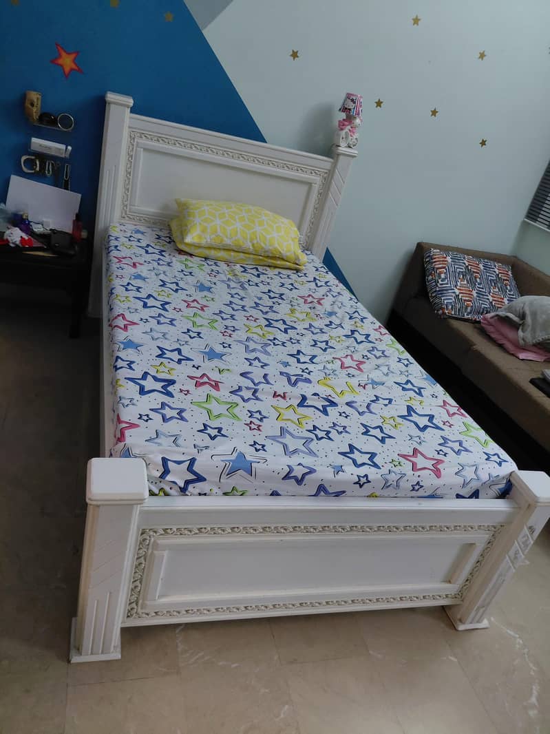 bed set / study table / L shape sofa 6