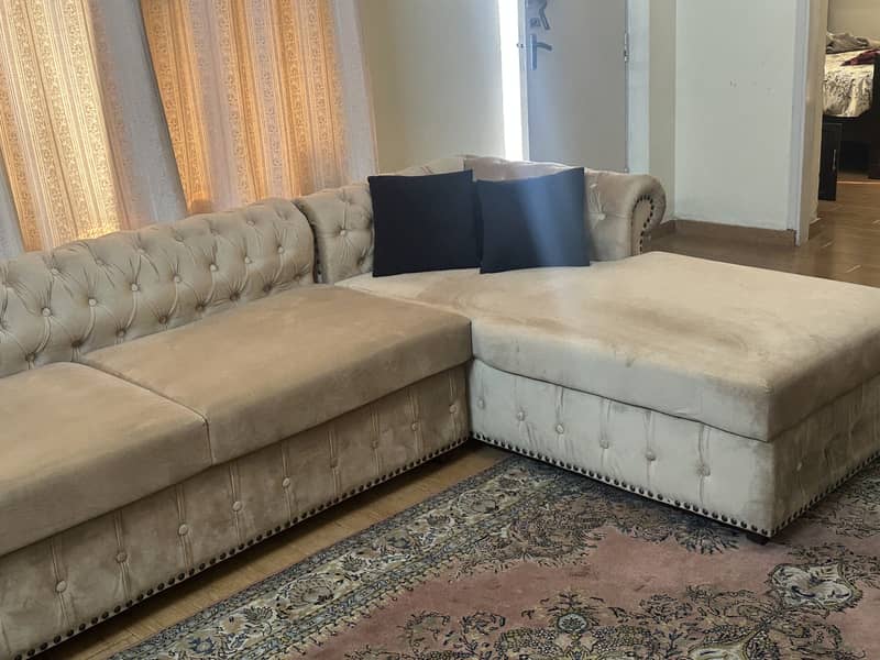 Five seater L shape sofa 1