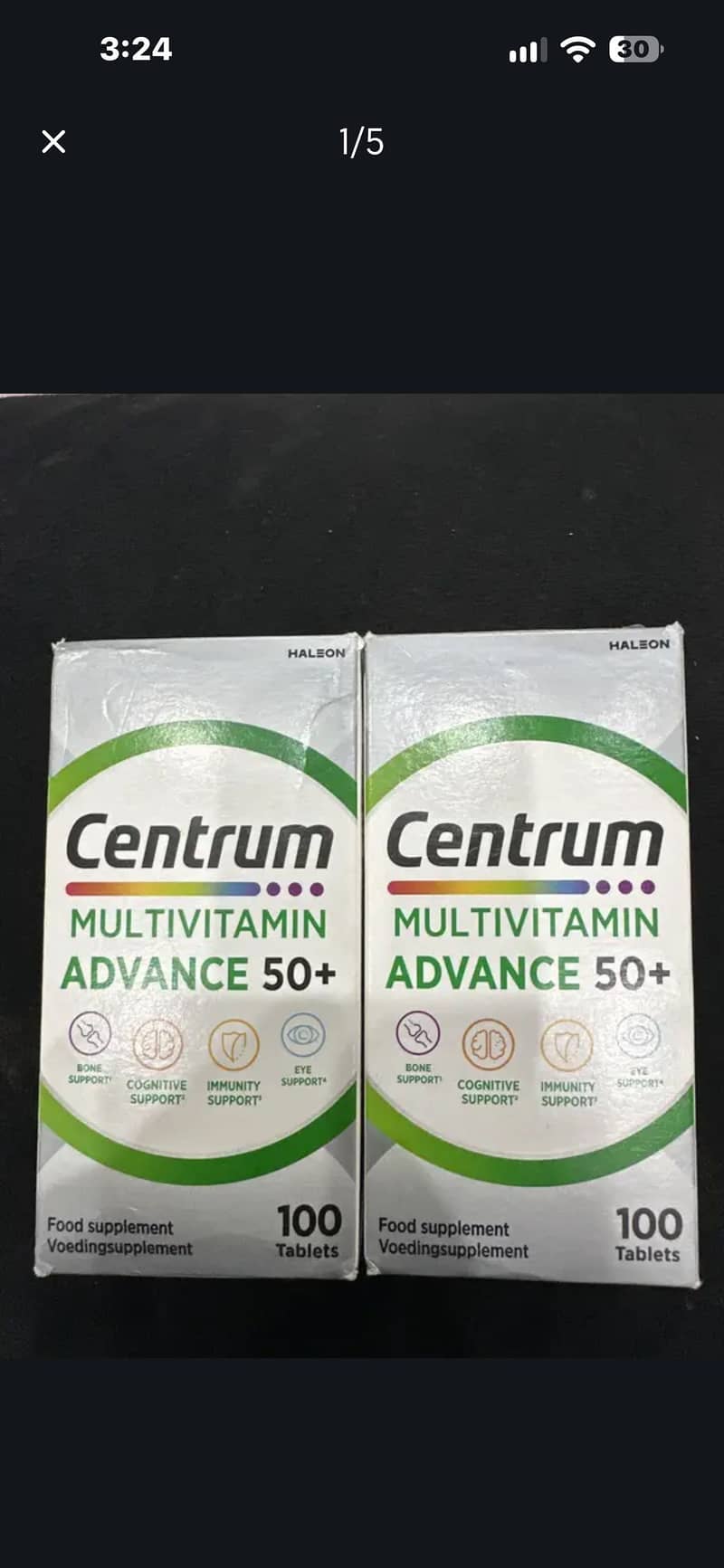Sealed pack centrum 0