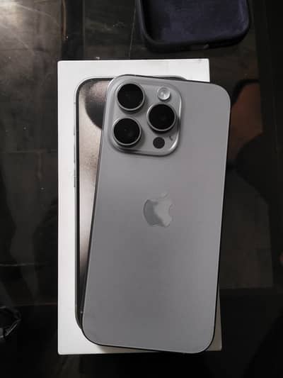 Apple iPhone 15 Pro 256GB FU–  with box Excellent Condition