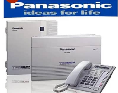 Panasonic 4 16 telephone exchange pabx ptcl line intercom phone