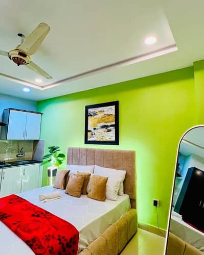 Daily Basis Weekly Basis One Bedroom Luxury Studio Apartment Available For Rent Gulberg Greens Islamabad