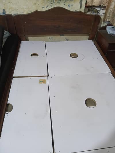 wooden beds