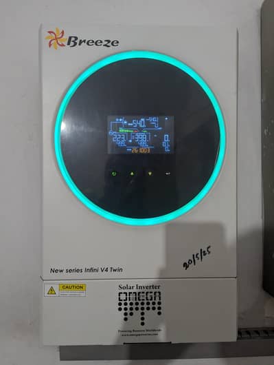 Hybrid Solar Inverter Omega Power Breeze Infini v4 Twin