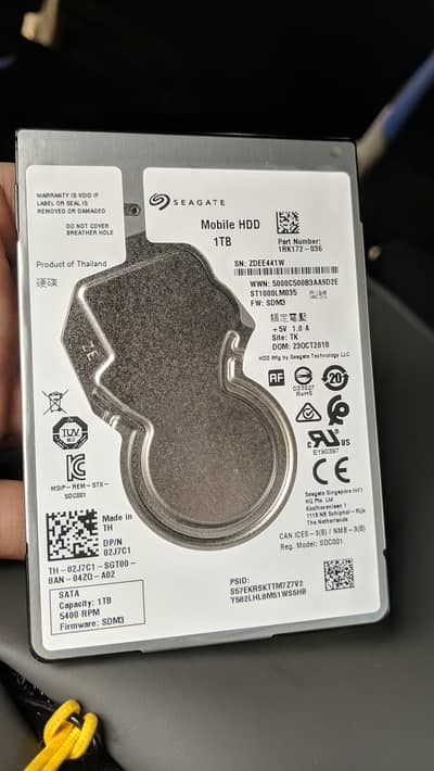hard drive 1tb health 100