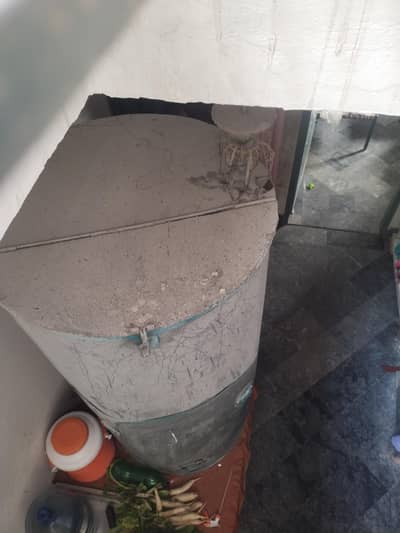 Large Storage Drum for Wheat and Grain