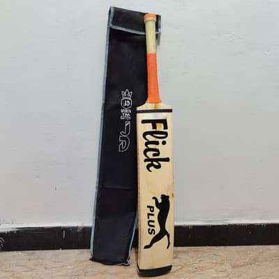JD Sports TM Edition Tape Ball Cricket Bat (Flick Plus Series)