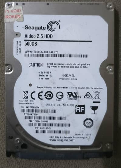 500 gb SSD Size HDD