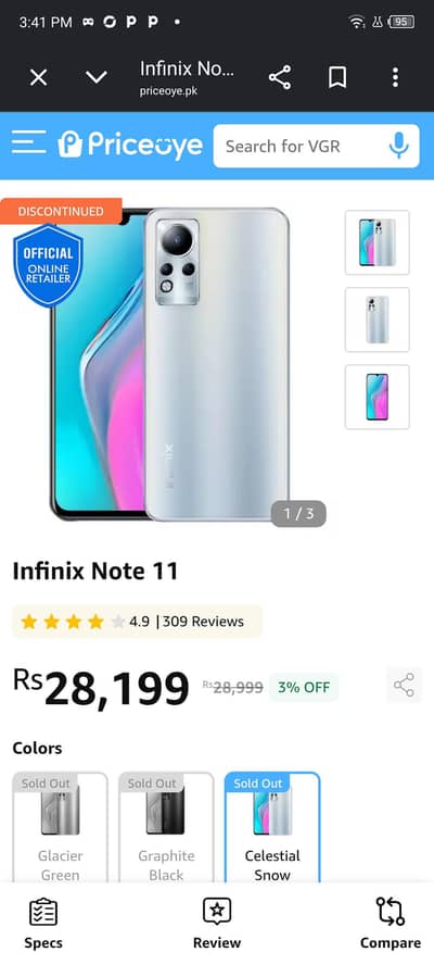 Infinix Note 11