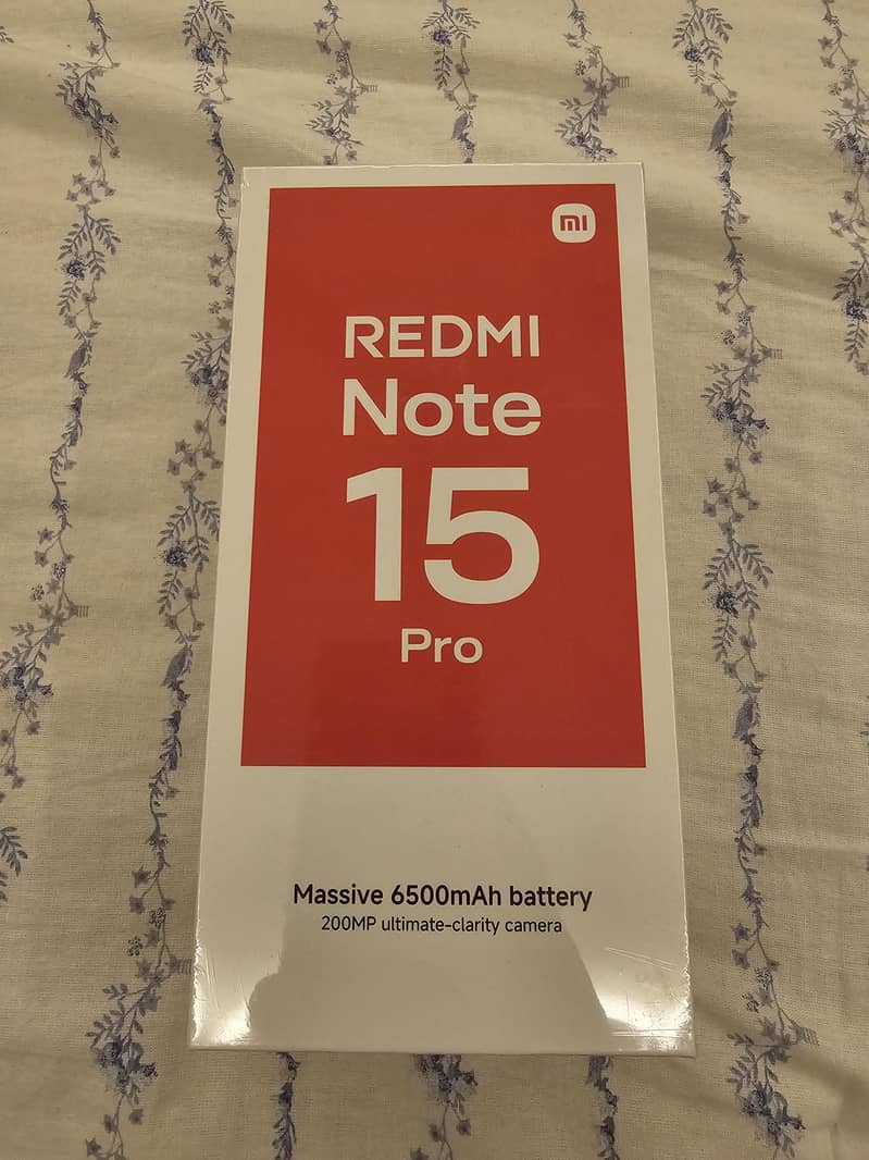Xiaomi Redmi Note 15 Pro 0
