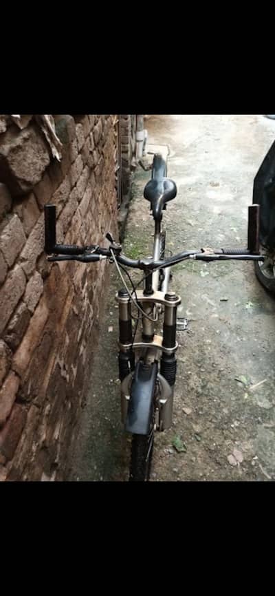 Aluminium frame bicycle