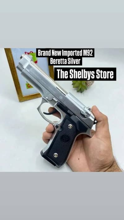 Brand New Imported M92 Beretta Airsoft Toy Gun Limited Stock!