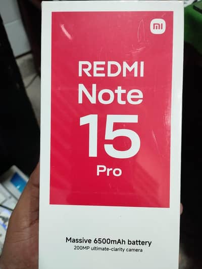 Xiaomi Redmi Note 15 Pro