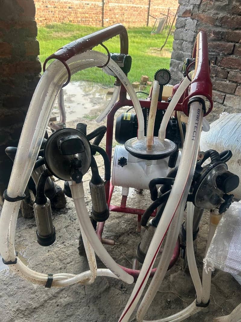 Double Cluster Milking Machine 3