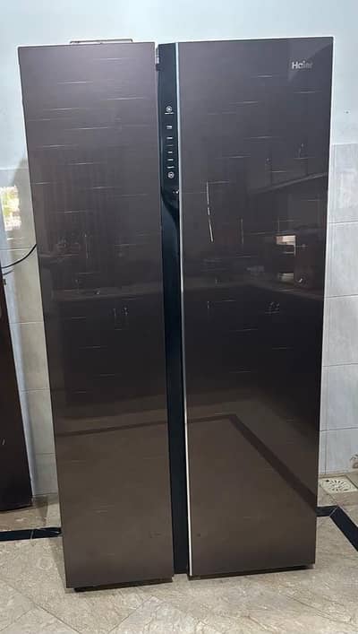 Haier double door fridge