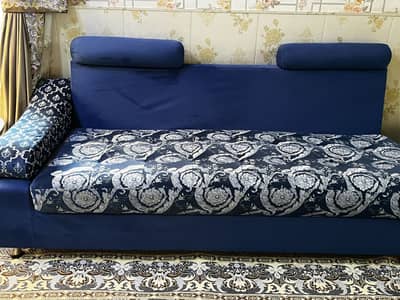 L- Shaped Fabric Sofa Set