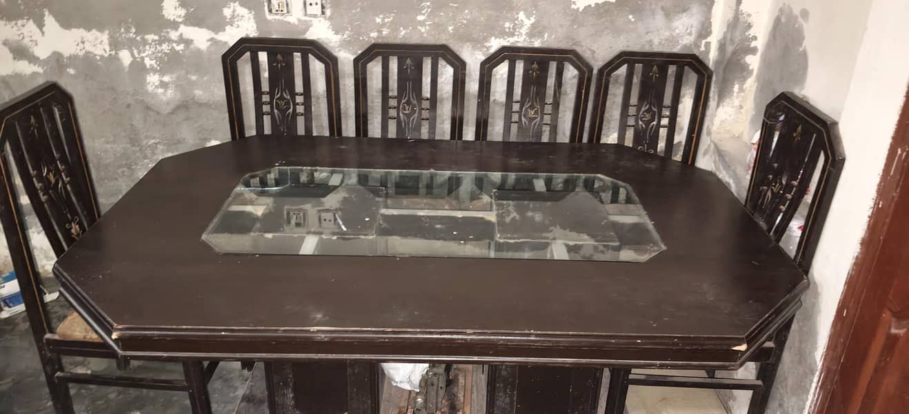 Dining Table with Chairs 6