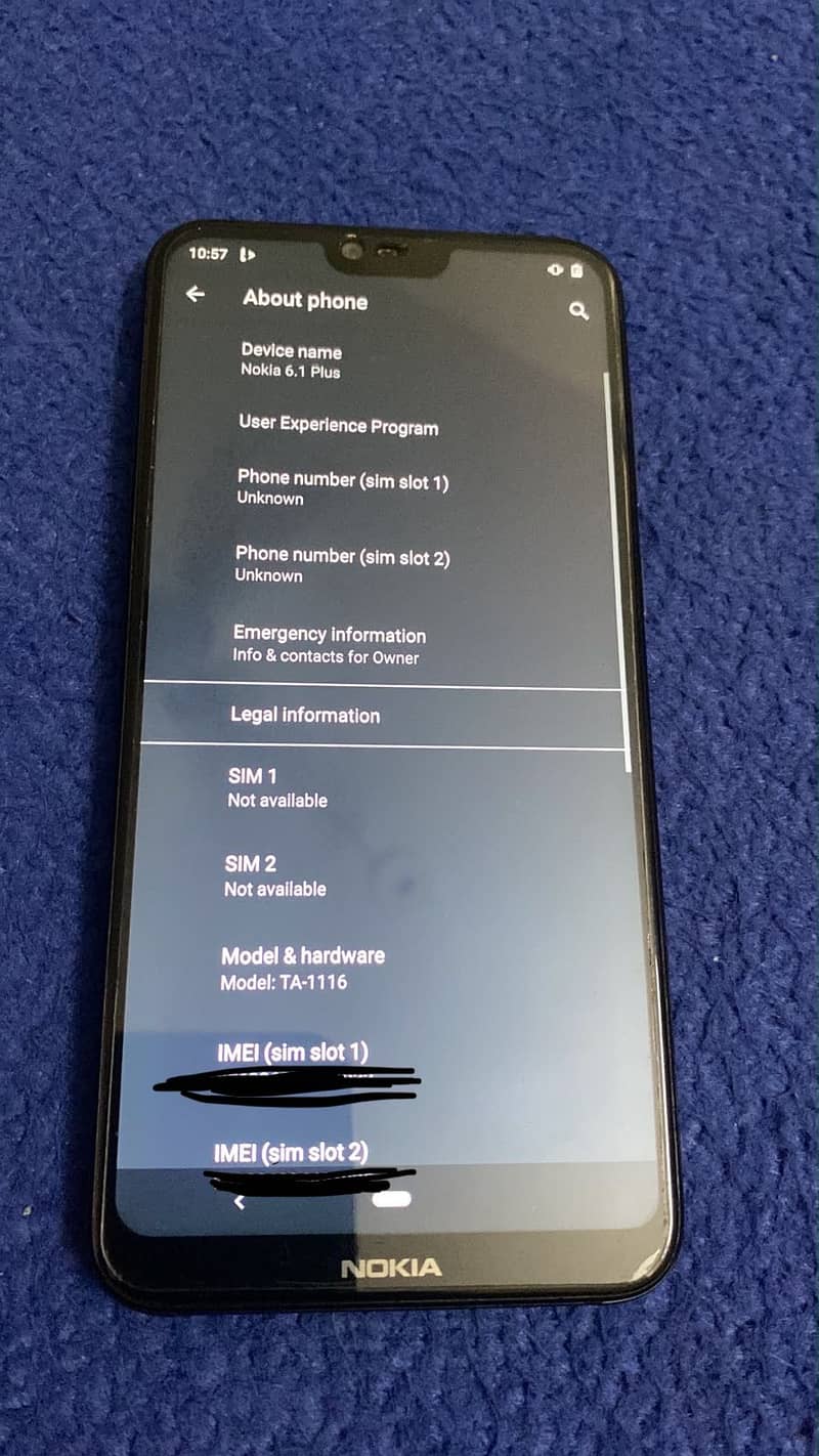 Nokia 6.1 plus 3