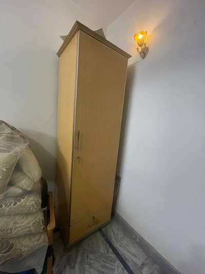Wooden wardrobe