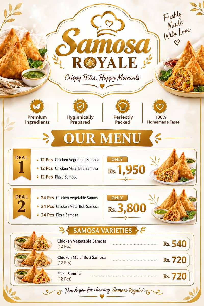 Royal samosa 0