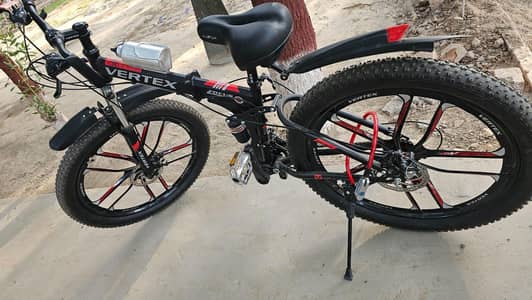 Vertex Focus Folding, Mountain bike , Alloy Mag Rims & Dual suspension