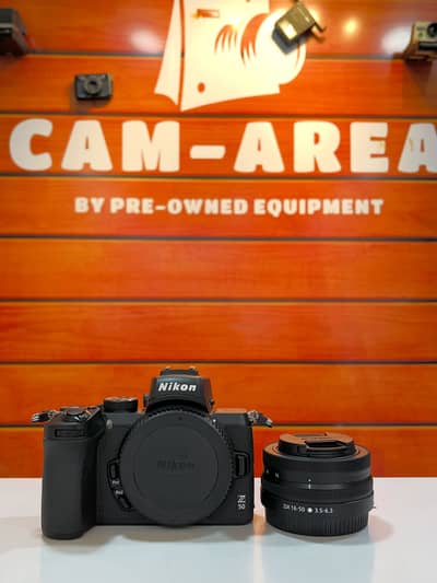 Nikon Z50, Mint Condition, less shutter, Nikon mirrorless cameras