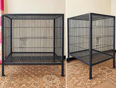 Heavy-Duty Iron Cage for Sale – Used
