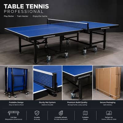  Premium Table Tennis Table Available for Sale!