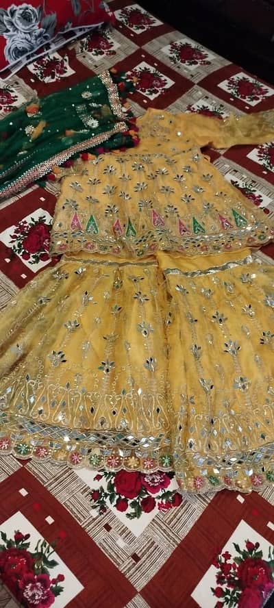 Mehndi Dress,