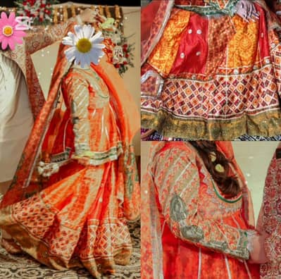 Mehndi Bridal Dress